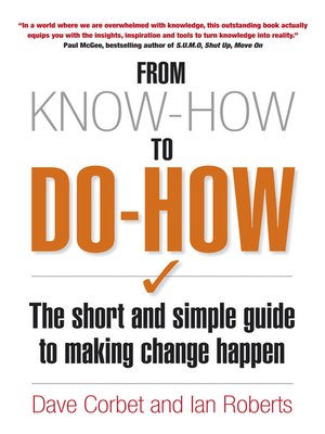 cover image of From Know-How to Do-How